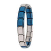 Bracelet à breloques en acier inoxydable
