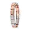 Bracelet à breloques en acier inoxydable