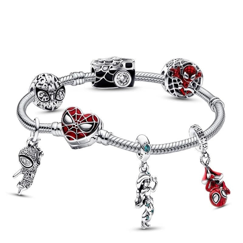 Bracelet Breloque Argent Disney