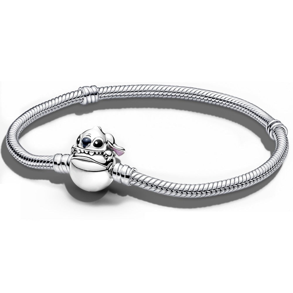 Bracelet Breloque Argent Disney