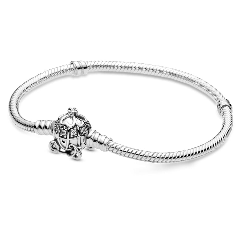 Bracelet Breloque Argent Disney