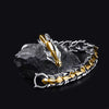 Bracelet Homme Luxe Tête de Dragon