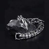 Bracelet Homme Luxe Tête de Dragon