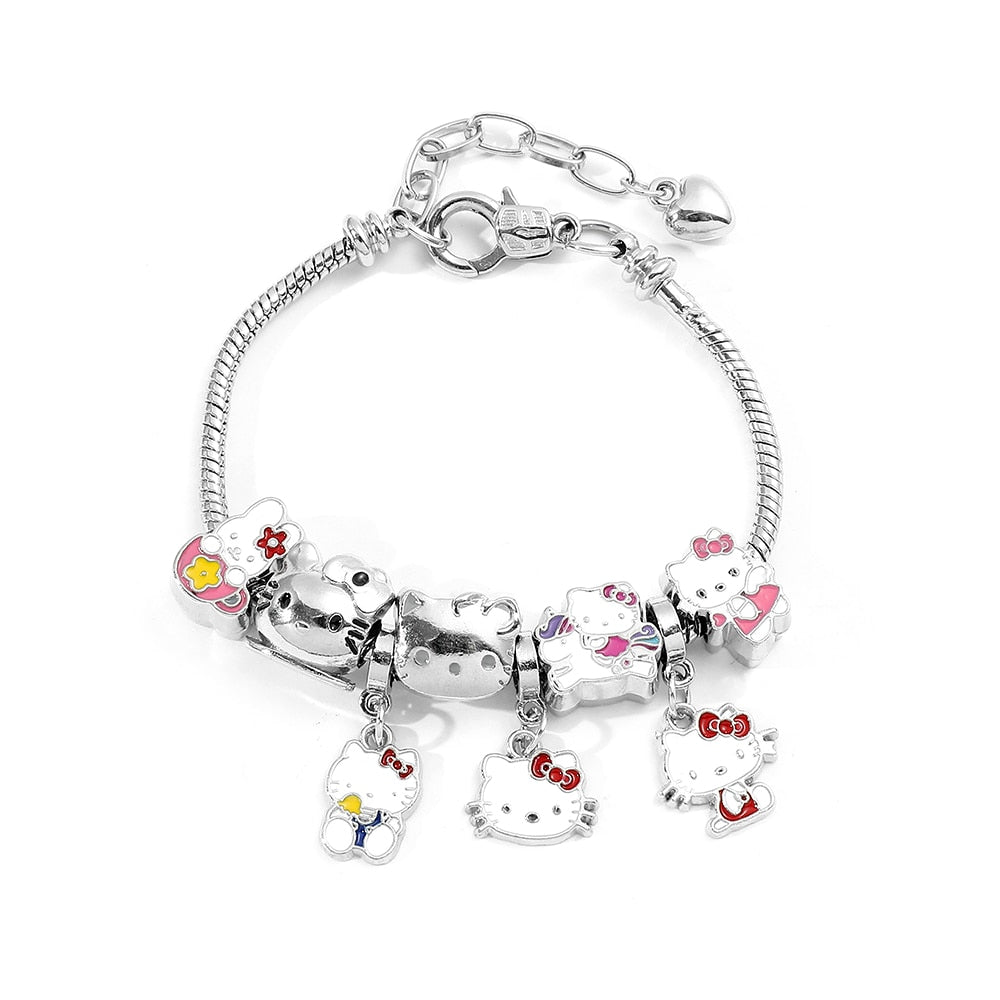 Bracelets Hello Kitty Charms