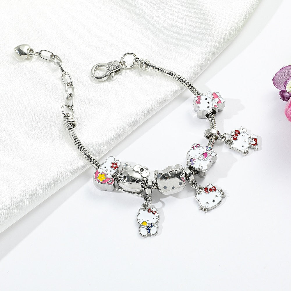 Bracelets Hello Kitty Charms
