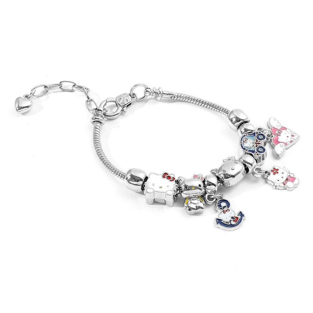 Bracelets Hello Kitty Charms
