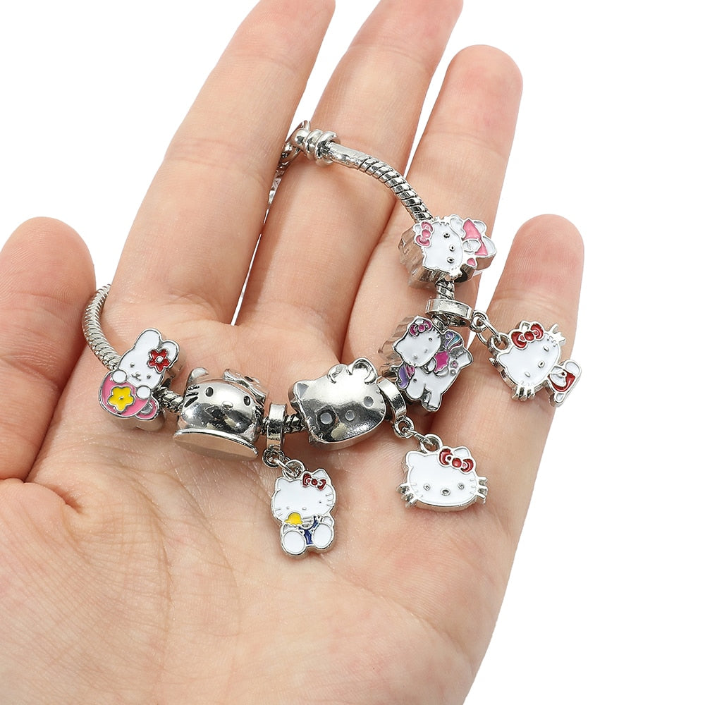 Bracelets Hello Kitty Charms