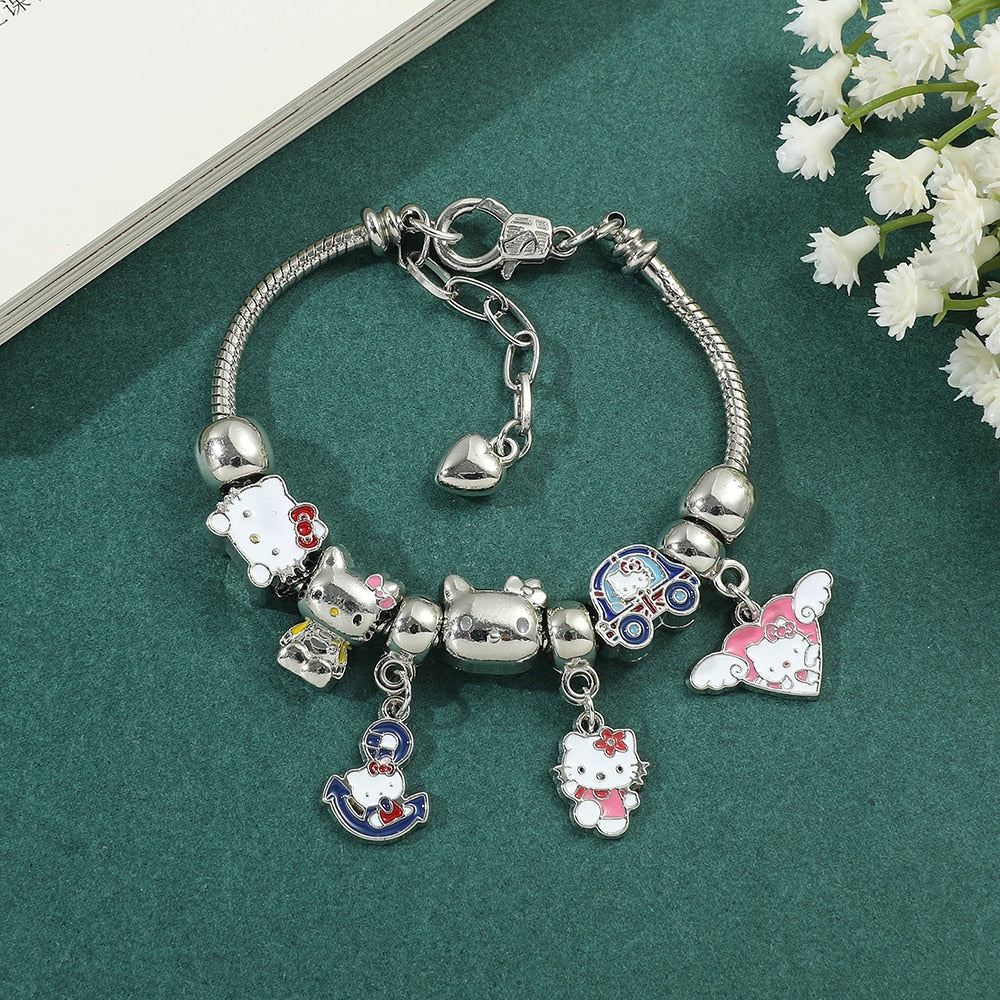 Bracelets Hello Kitty Charms