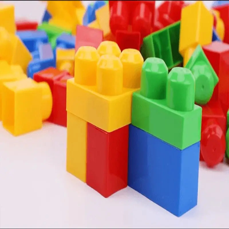 Briques grandes tailles 88 pièces pour enfants