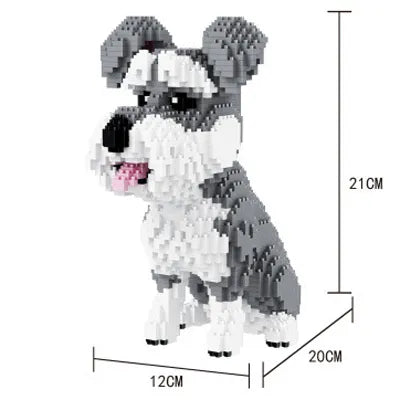 Jeu de Construction chien et chat