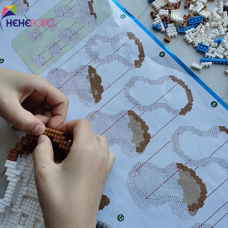 Jeu de Construction chien et chat