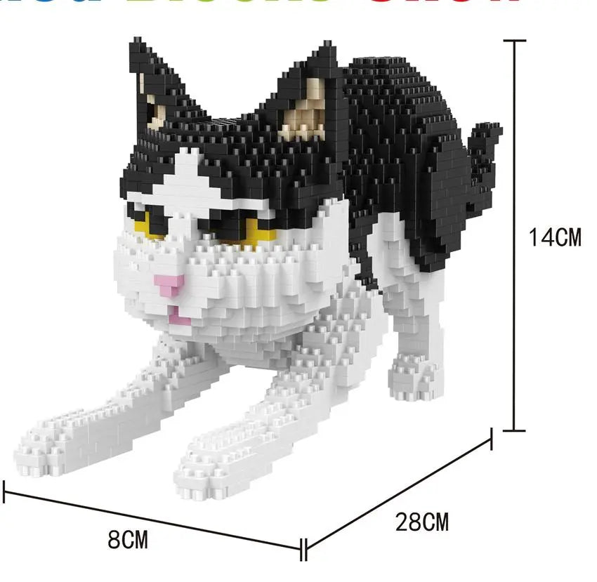 Jeu de Construction chien et chat