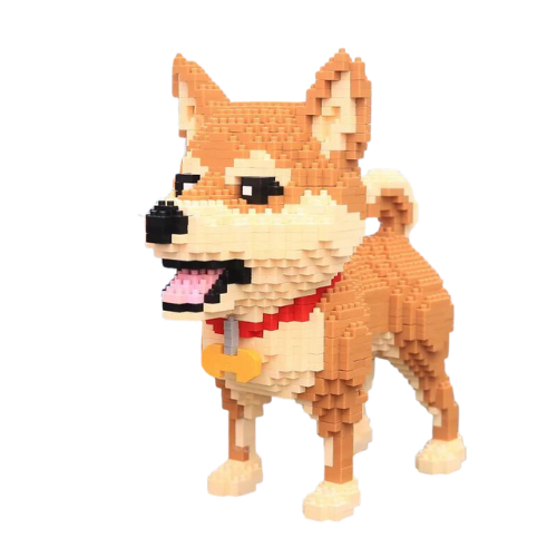 Jeu de Construction chien et chat