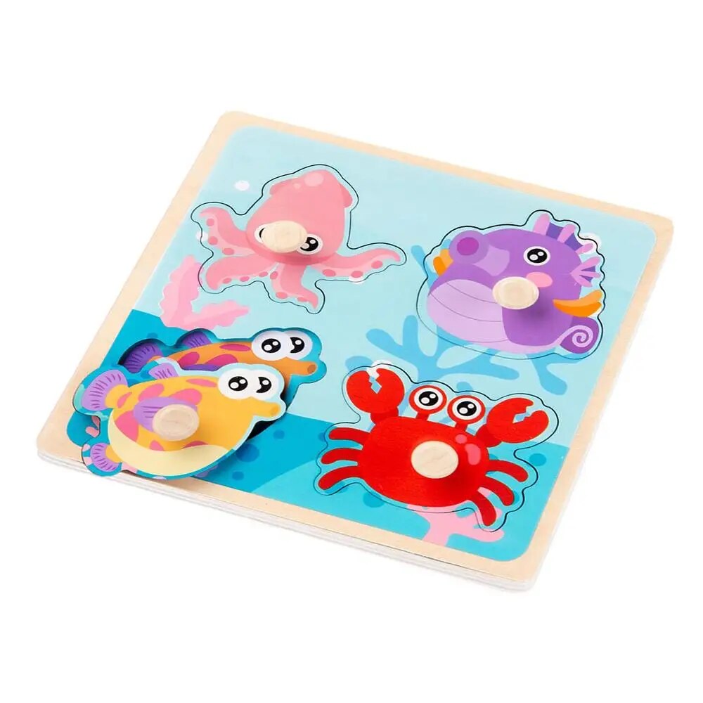 Puzzle Océan Montessori