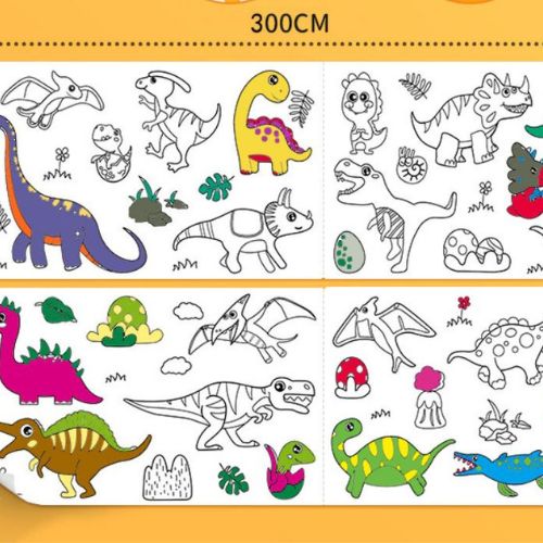 Rouleau de Papier à Colorier
