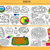 Rouleau de Papier à Colorier