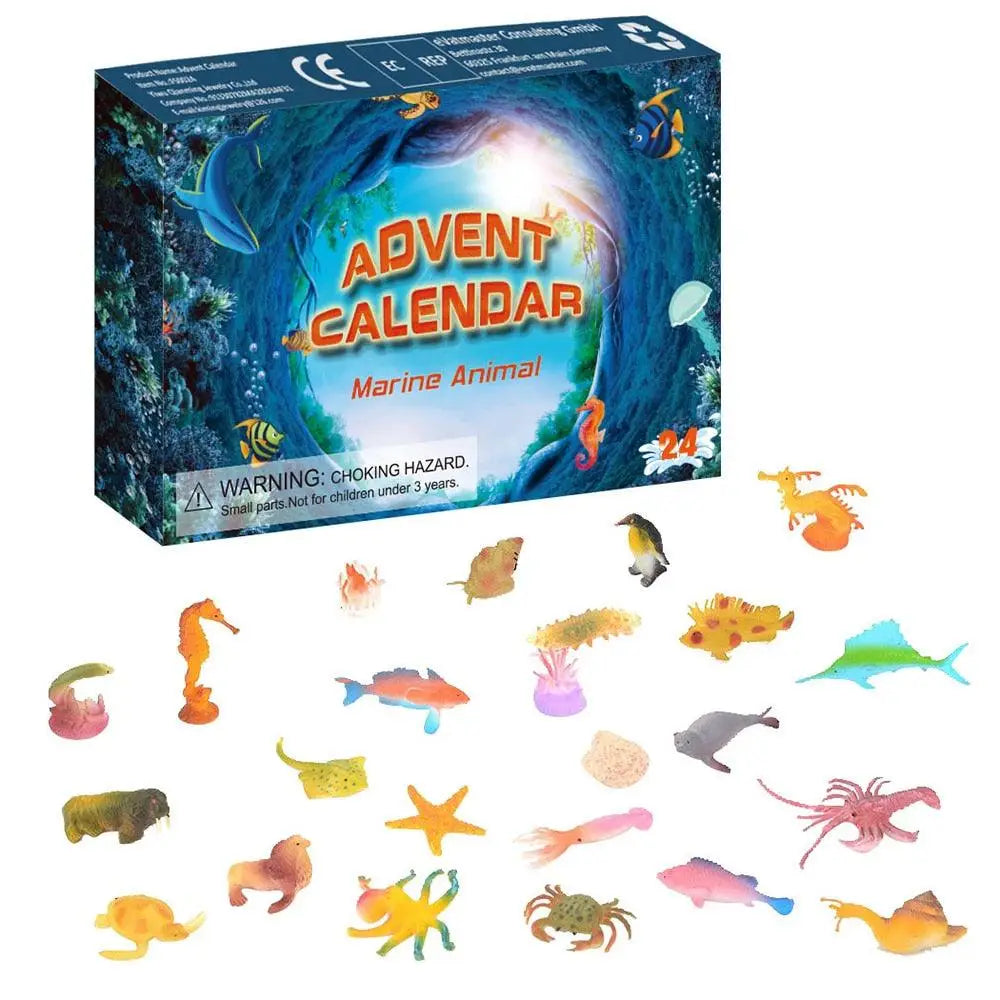 Calendrier de l'avent Animaux Marins
