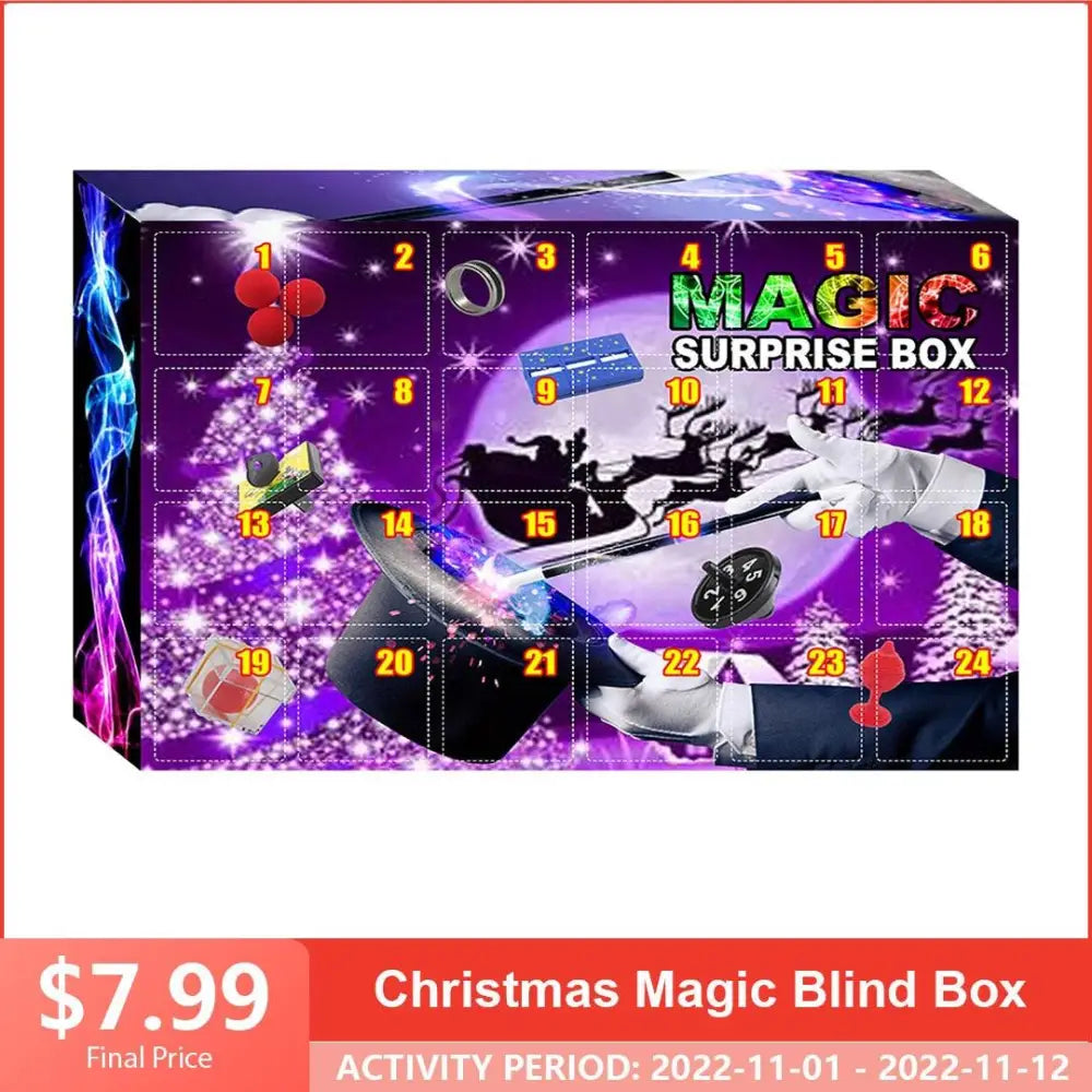 Calendrier de l'Avent Boîte Magicien