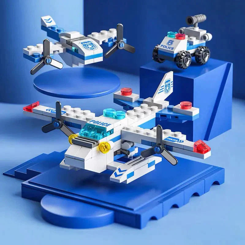 Camion de Pompier Jouet lego 6 en 1