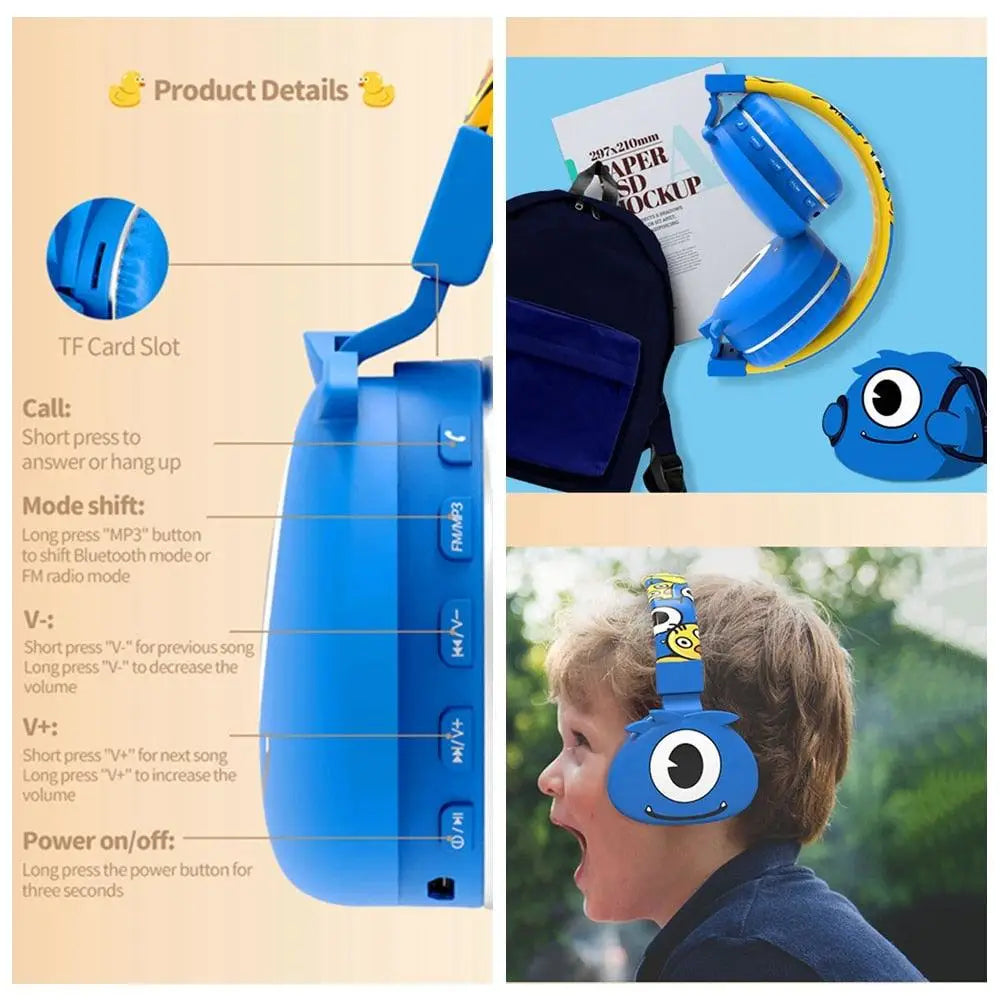 Casque sans fil Bluetooth Enjouet