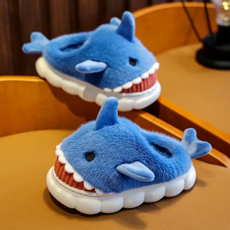 Chaussons Hiver Coton Requin