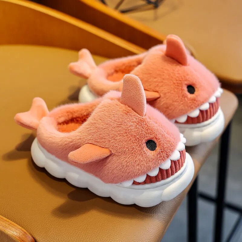 Chaussons Hiver Coton Requin