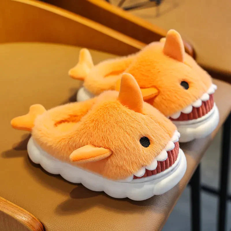 Chaussons Hiver Coton Requin