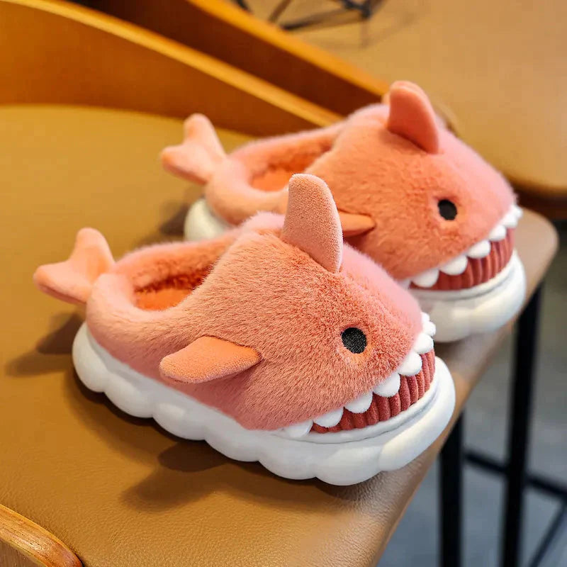Chaussons Hiver Coton Requin