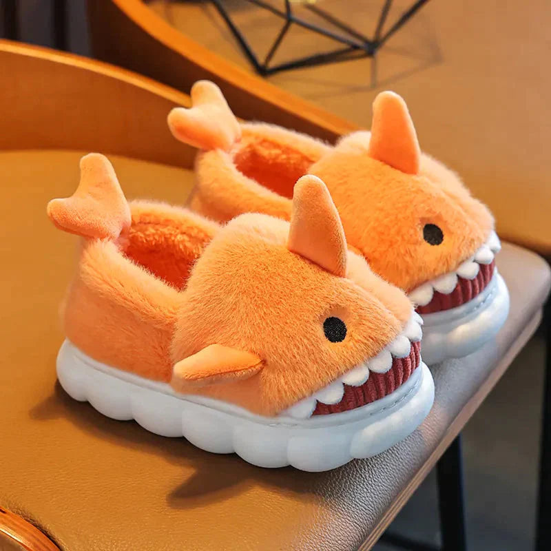 Chaussons Hiver Coton Requin