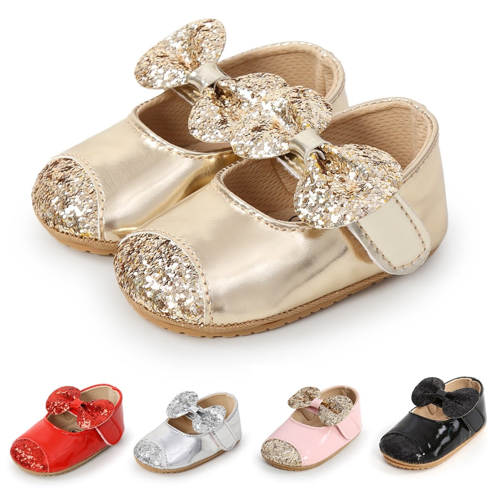 Chaussures bébé fille avec bandeau cheveux
