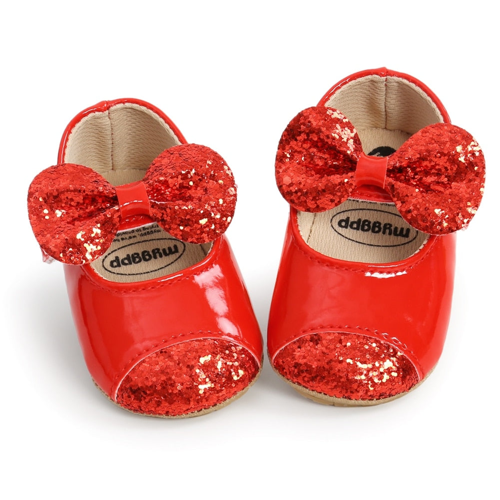Chaussures bébé fille avec bandeau cheveux