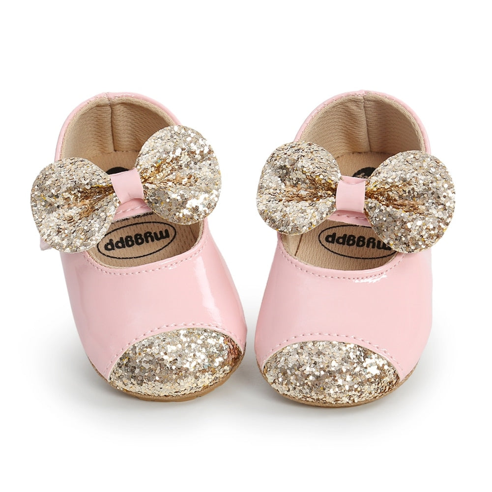 Chaussures bébé fille avec bandeau cheveux