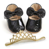 Chaussures bébé fille avec bandeau cheveux