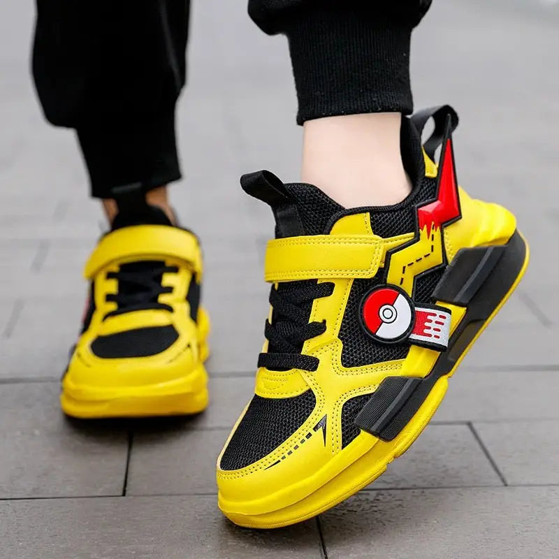 Chaussures de sport Pokémon Pikachu pour enfants