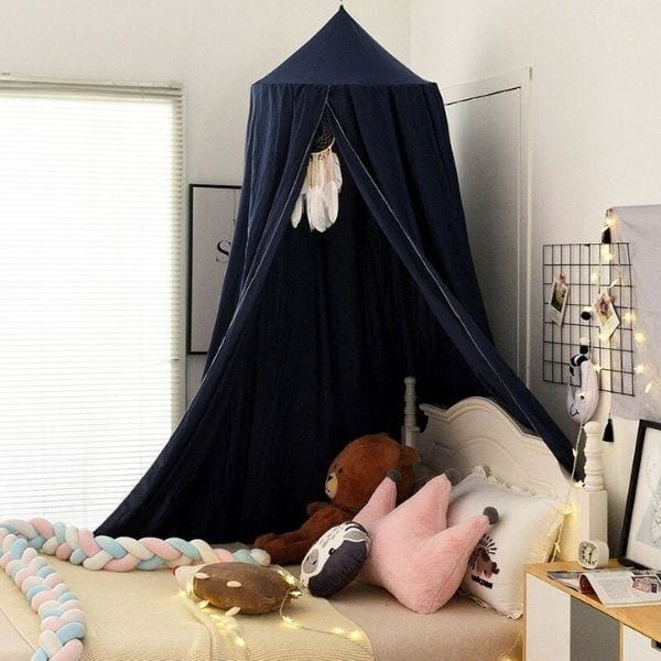 Ciel de Lit bébé<br> Bleu Marine