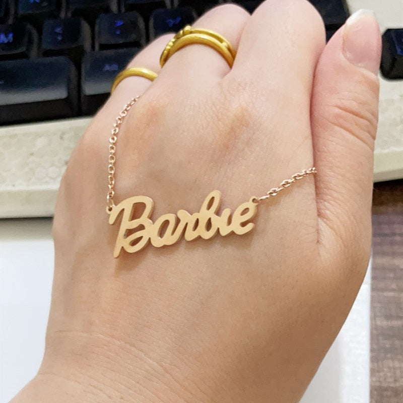 Collier Barbie pour filles