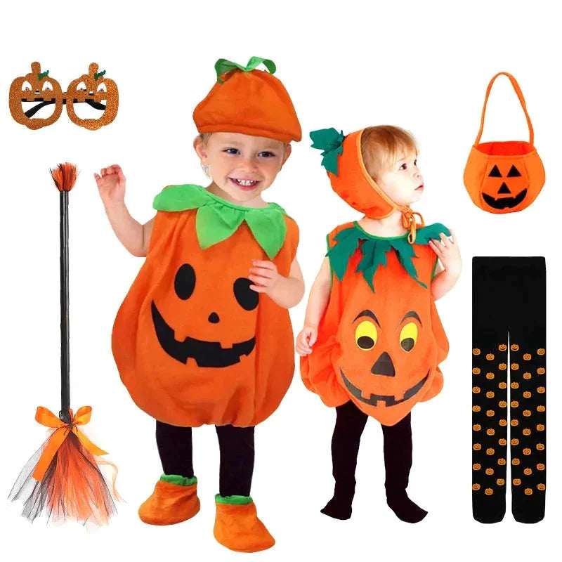 Costume Citrouille Cosplay pour Bébé