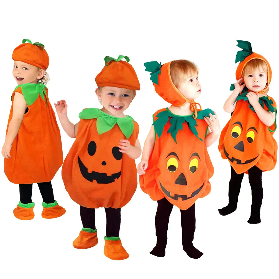 Costume Citrouille Cosplay pour Bébé