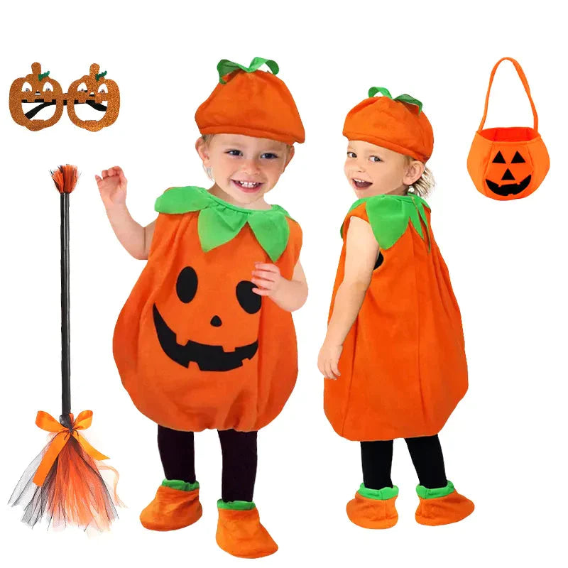 Costume Citrouille Cosplay pour Bébé