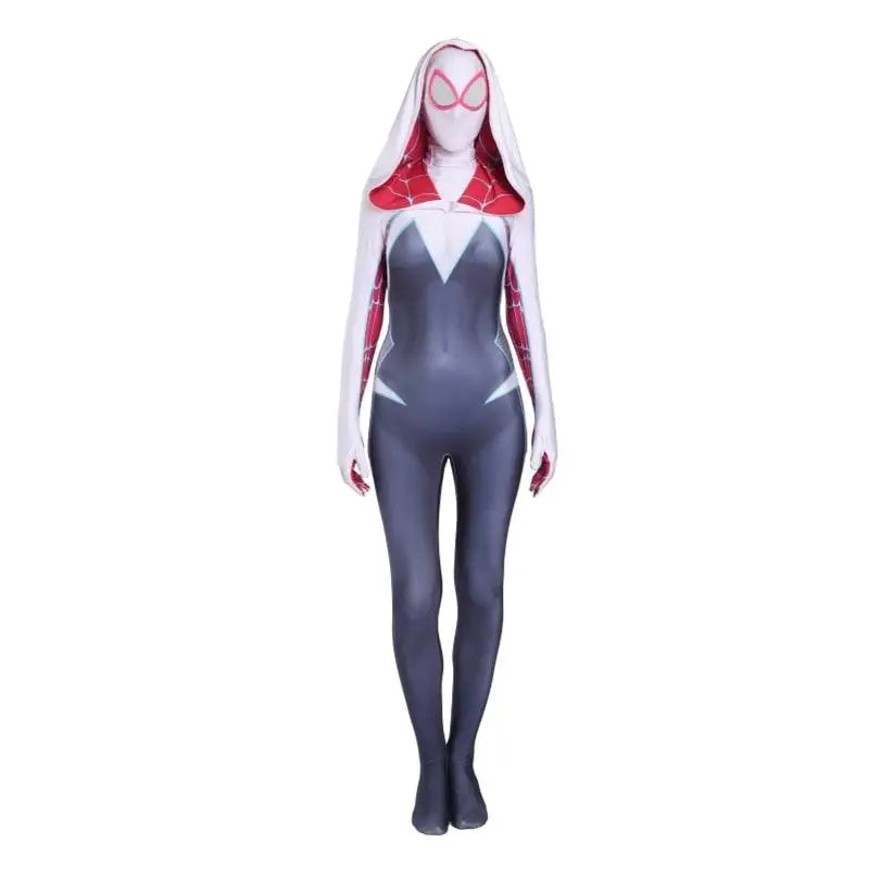 Costume Cosplay Spider Gwen Femme et Fille
