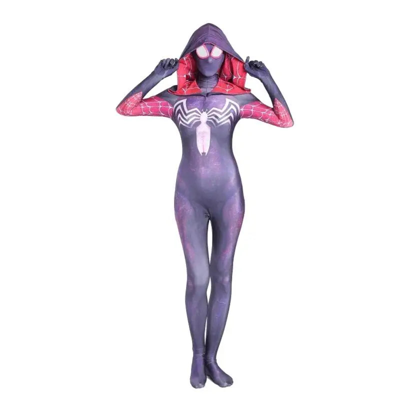 Costume Cosplay Spider Gwen Femme et Fille