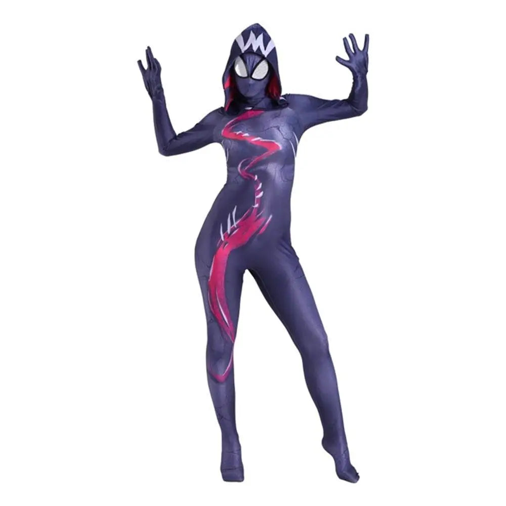 Costume Cosplay Spider Gwen Femme et Fille