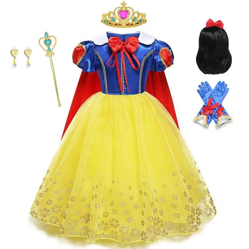 Costume de princesse Blanche-neige
