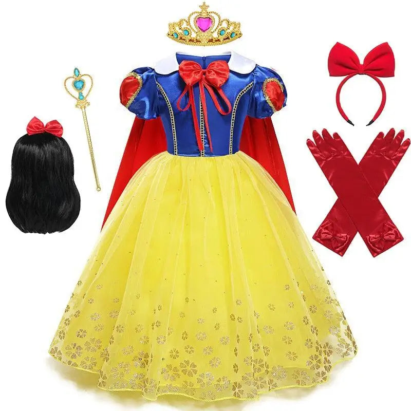 Costume de princesse Blanche-neige