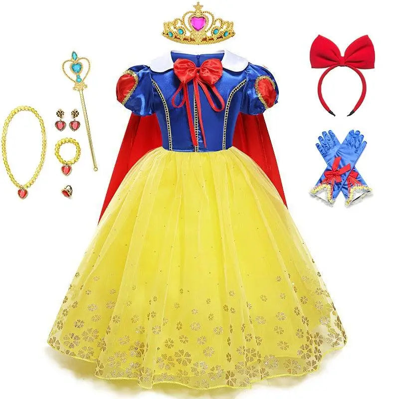 Costume de princesse Blanche-neige