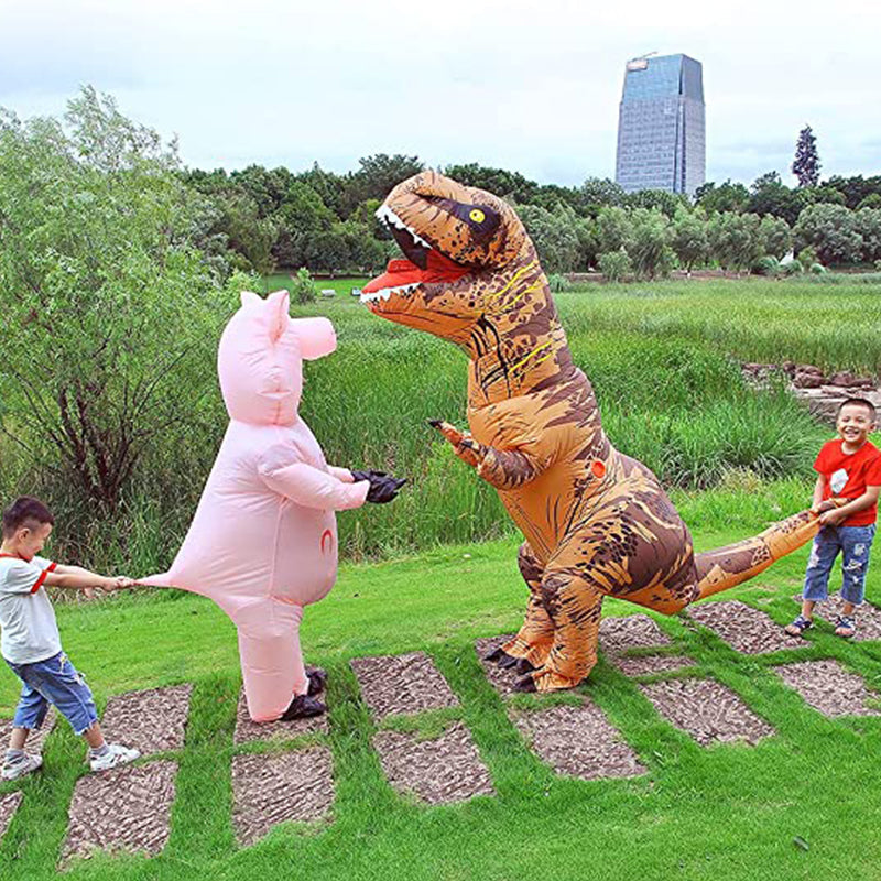 Costume Gonflable Dinosaure T-Rex Adulte