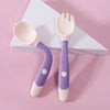 Cuillère fourchette flexibles pour bébé