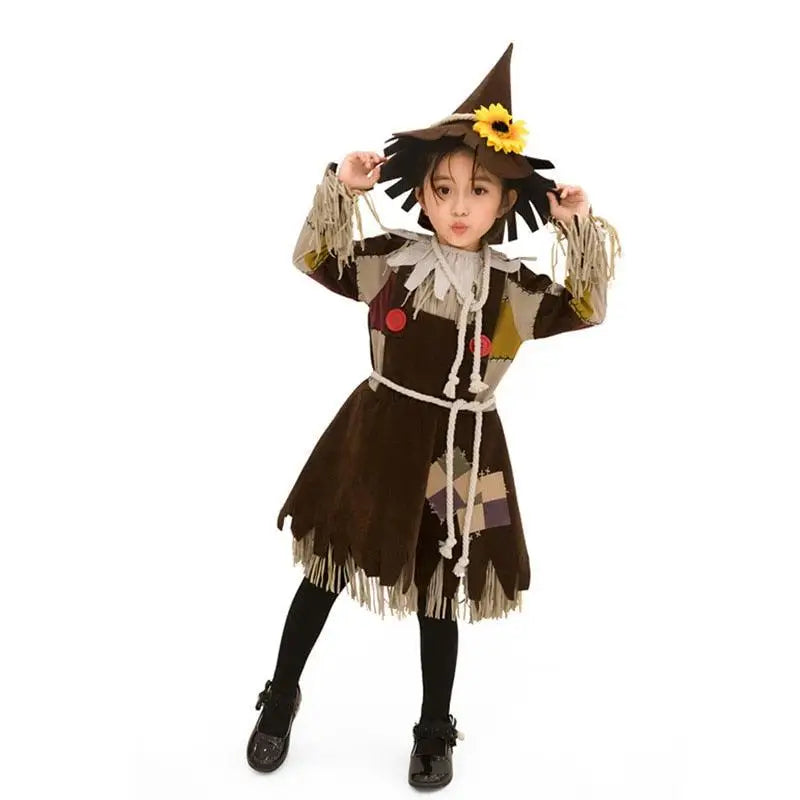 Déguisement Enfant Epouvantail magicien d'oz