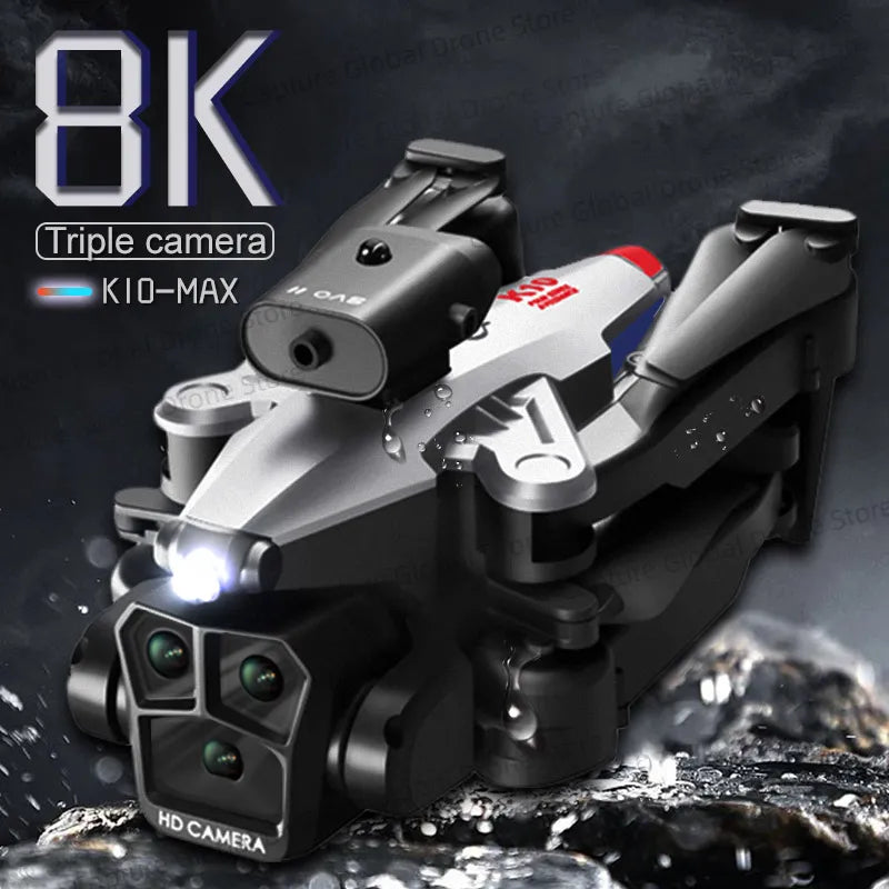 Explorez le Ciel avec le Drone K10 Max 4K et sa Caméra HD 8K