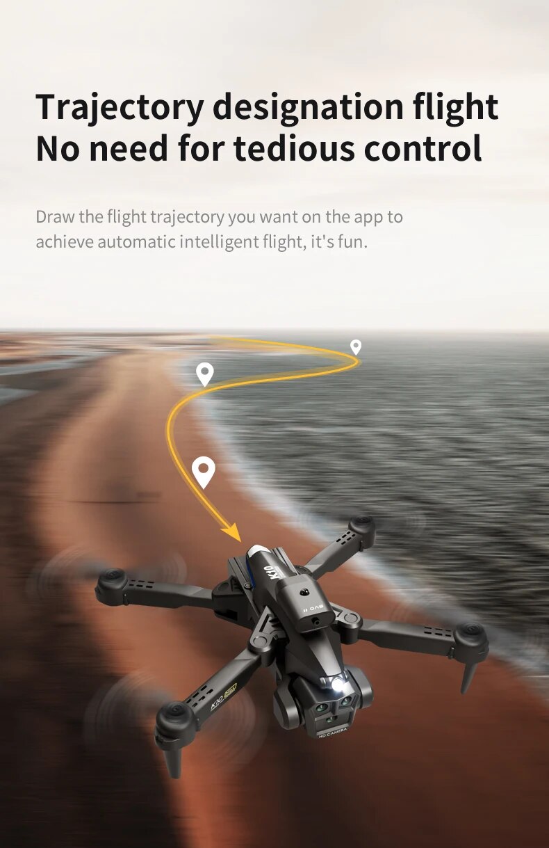Explorez le Ciel avec le Drone K10 Max 4K et sa Caméra HD 8K